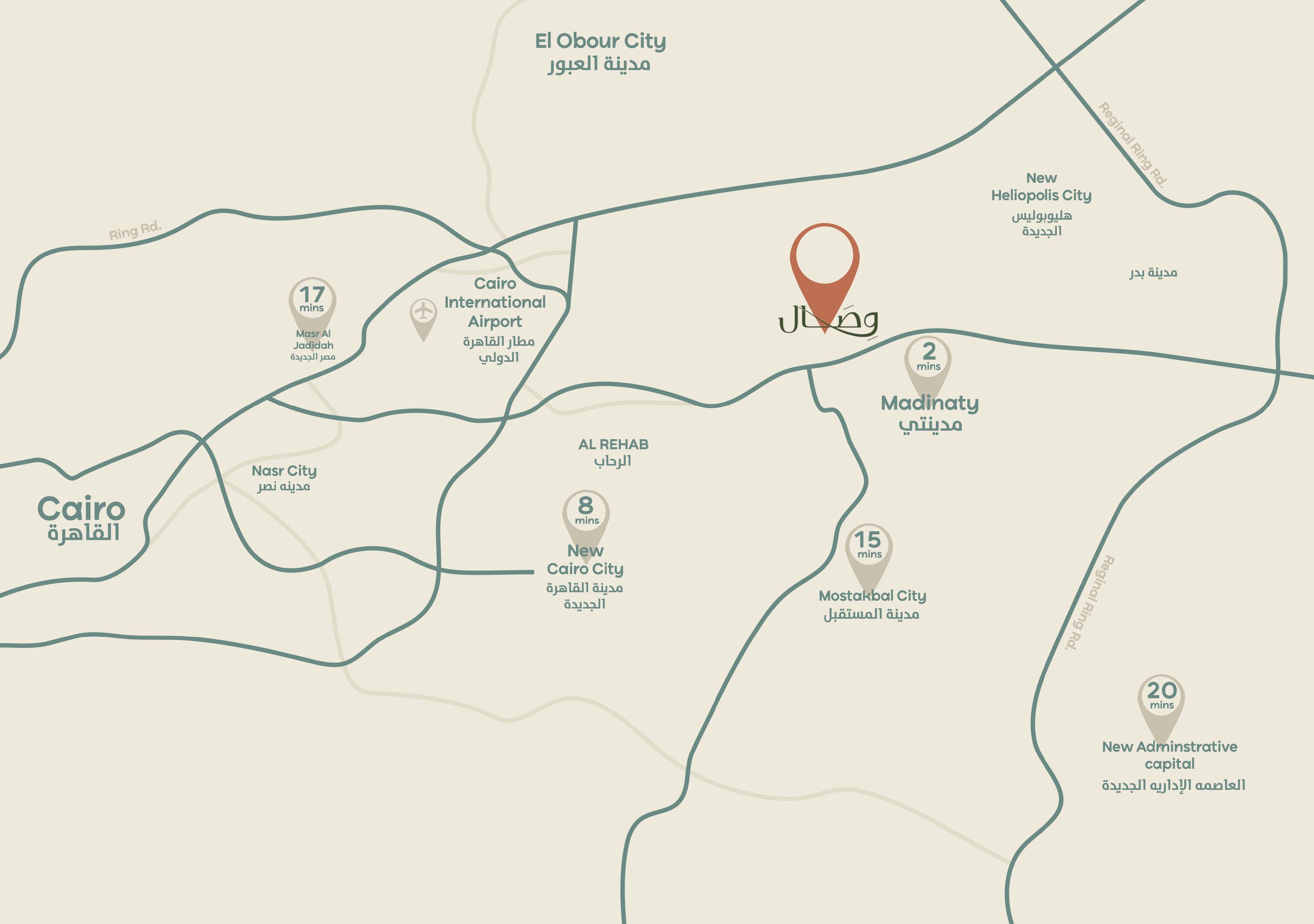 لوكيشن مدينة وصال